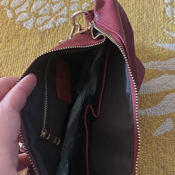 NWT BCBG red leather bag bundle - Picture 6 of 7